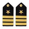 US NAVY Female Hard Shoulder Boards: Line Officer O5 CDR
