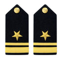 US NAVY Female Hard Shoulder Boards: Line Officer O2 LTJG