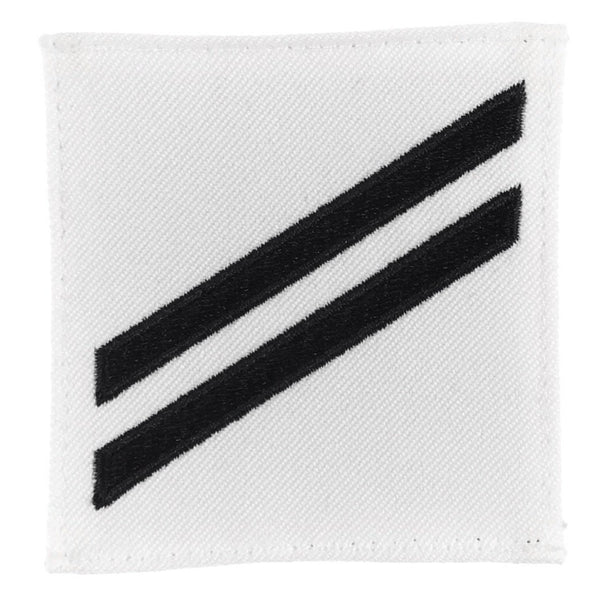 NAVY E2-E3 Rating Badge : Seaman Apprentice - White