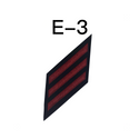 NAVY E2-E3 Combo Rating Badge: Electrician's Mate - Blue