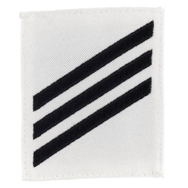 NAVY E2-E3 Rating Badge : Seaman Apprentice - White