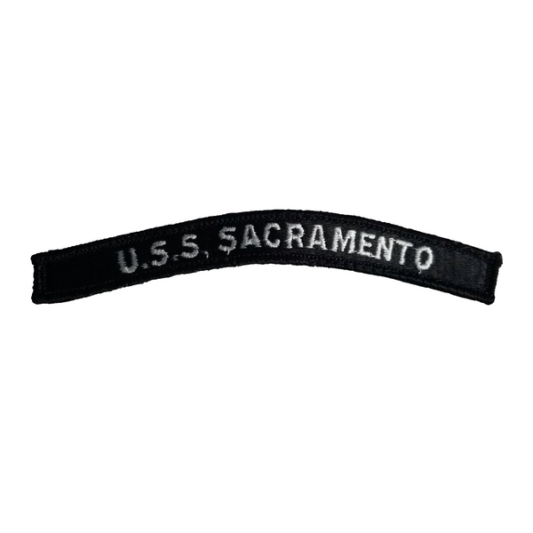 NAVY UIM Rocker: U.S.S. Sacramento