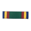 US Armed Forces Military Ribbon - Navy Unit Commendation (NUC).  - Measurements: 1-3/8" wide x 1/4" high - Sold individually. - Condition: Good, pre-owned/gently used unless marked as NEW. - Ribbon mounting bars sold separately.