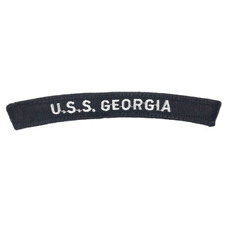 NAVY UIM Rocker: U.S.S. Georgia