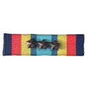 US Armed Forces Military Ribbon - Navy Sea Service Deployment (NSSDR) with 3 bronze stars