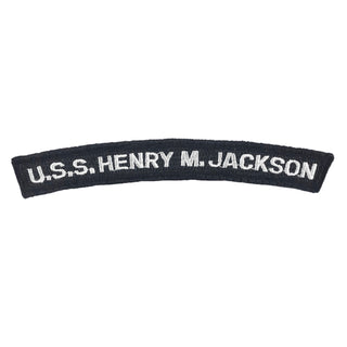 NAVY UIM Rocker: U.S.S. Henry M. Jackson