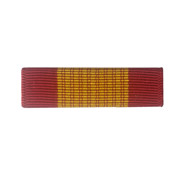 US Armed Forces Military Ribbon - Vietnam Gallantry Cross Armed Forces.  - Measurements: 1-3/8" wide x 1/4" high - Sold individually. - Condition: Good, pre-owned/gently used unless marked as NEW. - Ribbon mounting bars sold separately.