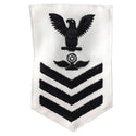 NAVY Women's E4-E6 Rating Badge: Air Traffic Controller - White