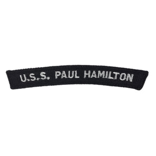 NAVY UIM Rocker: U.S.S. Paul Hamilton