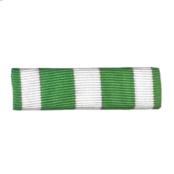 US Armed Forces Military Ribbon - Vietnam Campaign Medal (VCM, VNCM).  - Measurements: 1-3/8" wide x 1/4" high - Sold individually. - Condition: Good, pre-owned/gently used unless marked as NEW. - Ribbon mounting bars sold separately.