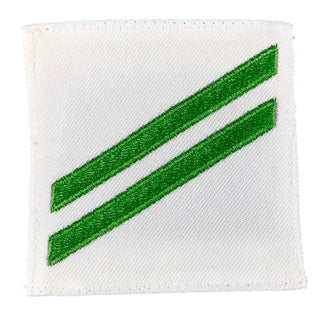 NAVY E2-E3 Rating Badge: Airman Apprentice - White