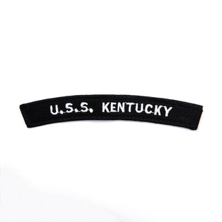 NAVY UIM Rocker: U.S.S. Kentucky