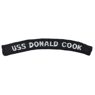 NAVY UIM Rocker: U.S.S. Donald Cook