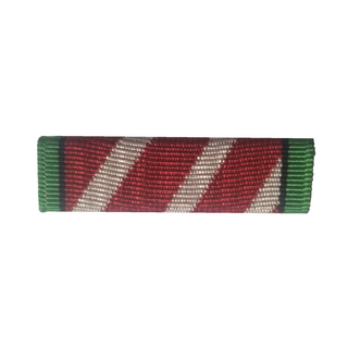 US Armed Forces Military Ribbon - Vietnam Staff Service 1st Class.  - Measurements: 1-3/8" wide x 1/4" high - Sold individually. - Condition: Good, pre-owned/gently used unless marked as NEW. - Ribbon mounting bars sold separately.