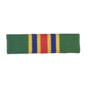 US Armed Forces Military Ribbon - Navy Meritorious Unit Commendation (MUC).  - Measurements: 1-3/8" wide x 1/4" high - Sold individually. - Condition: Good, pre-owned/gently used unless marked as NEW. - Ribbon mounting bars sold separately.