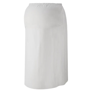 AS-IS Condition NAVY Maternity Summer White Skirt. USN Female Maternity Summer White Skirt. White CNT (Certified Navy Twill) 100% Polyester. Genuine, Official Military Uniform. Made in U.S.A.
