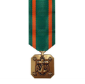 U.S. Military Armed Forces Medal for the Navy and Marine Corps Achievement Award. Miniature size