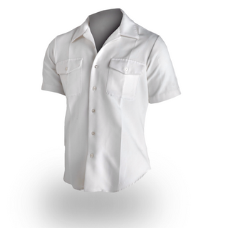 NAVY Men's CPO Summer White CNT Shirt