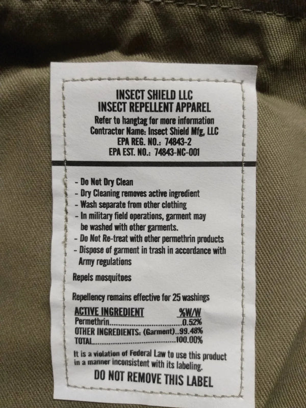AS-IS ARMY Combat Uniform OCP Trousers - Insect Guard