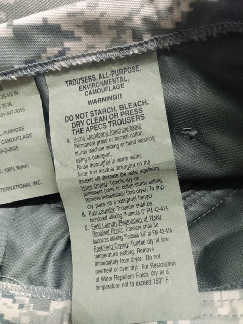 USAF ABU APECS Trousers - Digital Tiger Stripe | Uniform Trading Company