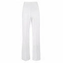 NAVY Women's Summer White CNT Trousers. US NAVY Female Service Summer White Belted Pants in Certified Navy Twill for Naval Officers & Chief Petty Officers. These slacks are worn with the USN Women's Service Officer/CPO Summer White CNT Shirt. Genuine, Official US Military Navy Uniform. White 100% Polyester (Certified Navy Twill). Made in U.S.A.