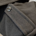 US NAVY Female Enlisted Pea Coat is a classic military issue outerwear coat for Fall and Winter months. Buttoned shoulder epaulet for officer hard boards.