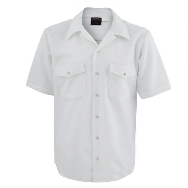 NAVY Men's Officer Summer White CNT Shirt