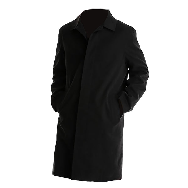 Military Men's Single Button All Weather Coat - Retired