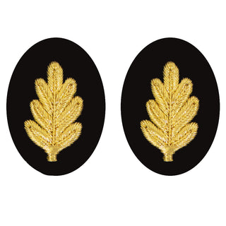 US NAVY Sleeve Device: Nurse Corps for Service Dress Blue uniform. Gold embroidery on dark blue/black wool. Sold in Pairs.  - Genuine Military Uniform Item. - Made in the USA - Condition: Good, pre-owned/gently used unless marked as NEW.