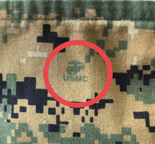 Official USMC MCCUU Uniform. Woodland MARPAT: Brown/Green/Black Digital MARPAT Camo with EGA Insignia. 50/50 Nylon Cotton Twill. Made in the U.S.A.
