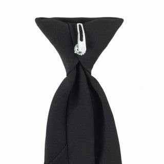 Black Necktie - Clip On